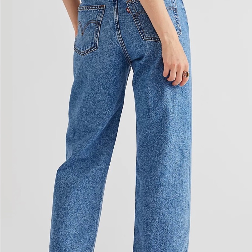 Levi’s ribcage straight ankle jeans